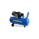 Compresseur d’Air GOODYEAR 100 L – 3 CV, 10 Bar, 412 L/min – Lubrification à l’huile, Transmission directe